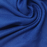 Blue Marl Chunky Knit, Polyester — photo 3