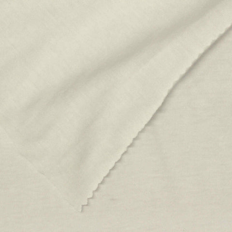 Cotton Polyester Jersey Knit Fabric, 98 gsm, 160 cm — Beige
