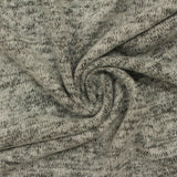 Grey Marl Rib Knit, Viscose-Poly — photo 3