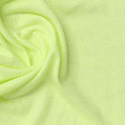 Polyester Viscose Blend Jersey Knit Fabric, 168 gsm, 180 cm — Green