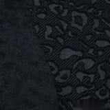 Dark Grey Tone-on-Tone Leopard Jacquard, Viscose-Nylon — photo 3