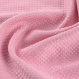 Pink Geometric Jacquard, Cotton-Poly — photo 3