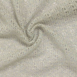 Beige Geometric Chunky Knit, Poly-Viscose — photo 3