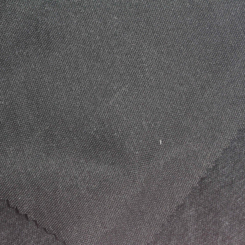 Dark Grey Marl Rib Knit, Poly-Viscose, 334 gsm