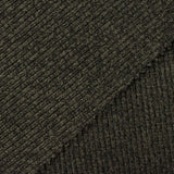 Dark Grey Heathered-Marl Rib Knit, Polyester — photo 3