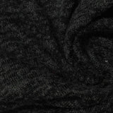 Dark Grey Marl Jersey Knit, Poly-Viscose — photo 3