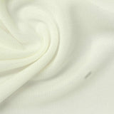 Acetate Stretch Rib Knit Fabric, 235 gsm, 140 cm — Beige — photo 3