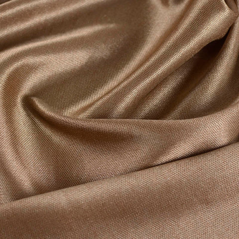 Light Brown Marl Interlock Knit, Polyester