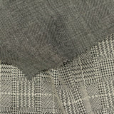 Black Fine-Houndstooth Jacquard, Poly-Viscose — photo 3