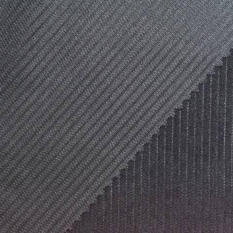 White Pinstripe Fabric, Polyester