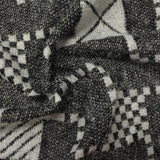 White Square Jacquard, Polyester — photo 3