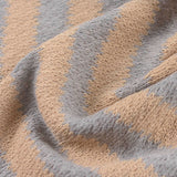 Grey Stripes Jacquard, Polyester — photo 3