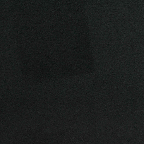 100% Polyester Fleece Fabric, 350 gsm, 166 cm — Black