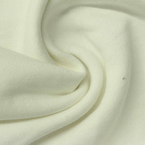 100% Cotton French Terry Fabric, 400 gsm, 165 cm — Green