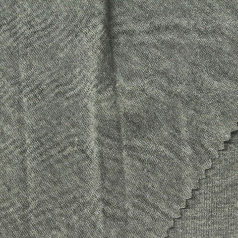Polyester Cotton Jersey Knit Fabric, 140 gsm, 160 cm — Grey