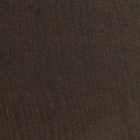 Dark Brown Tone-on-Tone Interlock Knit, Polyester
