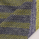Yellow Zigzag French Terry, Poly-Viscose — photo 3