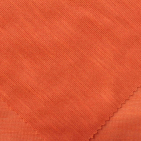 Orange Marl Chunky Knit, Poly-Viscose, 178 gsm