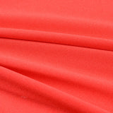 100% Polyester Interlock Knit Fabric, 125 gsm, 155 cm — Red — photo 3