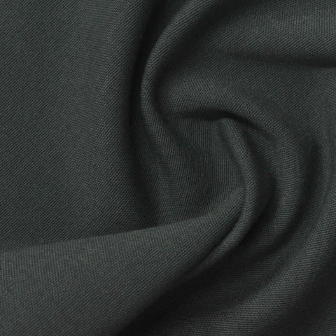 Dark Charcoal Twill, Poly-Viscose