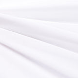 100% Polyester Chiffon Fabric, 60 gsm, 147 cm — White — photo 3