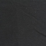 Cotton Stretch French Terry Fabric, 245 gsm, 180 cm — Black — photo 3