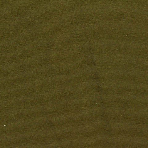 Cotton Polyester Stretch Fleece Fabric, 385 gsm — Green