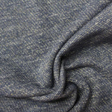 Dark Blue Marl French Terry, Cotton-Metallic — photo 3