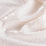 White Sequins Knit, Polyester — photo 3