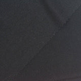 100% Polyester Interlock Knit Fabric, 220 gsm, 165 cm — Black — photo 3
