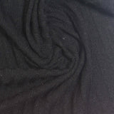 Dark Grey Vertical-Stripe Rib Knit, Poly-Viscose — photo 3