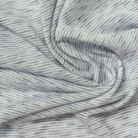 Light Grey Marl Jersey Knit, Polyester, 130 gsm