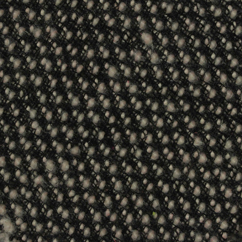Dark Grey Heather Chunky Knit, Polyester, 300 gsm