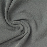 Blue-Grey Marl Interlock Knit, Polyester — photo 3