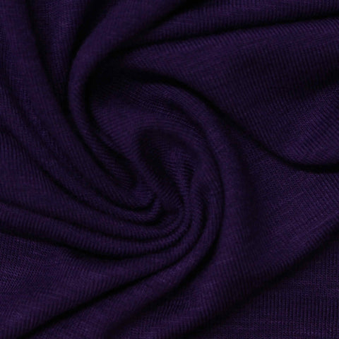 Viscose Stretch Jersey Knit Fabric, 160 gsm, 170 cm — Purple, ref EF-218873