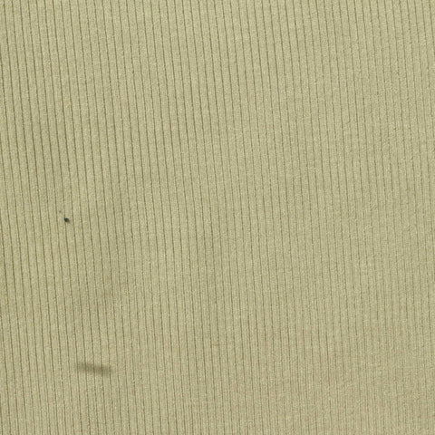 Viscose Stretch Rib Knit Fabric, 380 gsm, 135 cm — Khaki