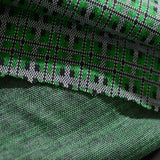 Green Check Jacquard, Poly-Viscose — photo 3