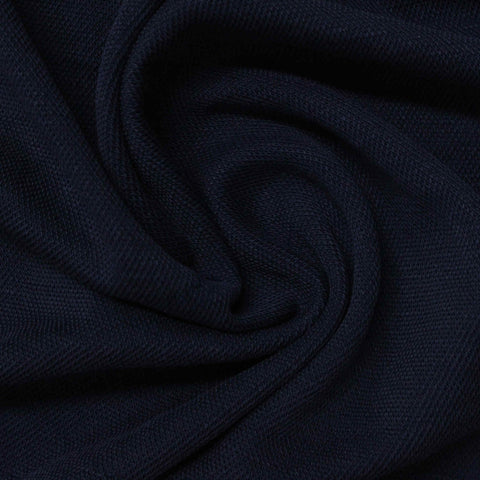 Jersey Knit Fabric, 110 gsm, 170 cm — Navy