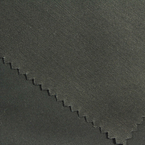 Brushed Cotton Stretch Sateen Fabric, 240 gsm, 148 cm — Green