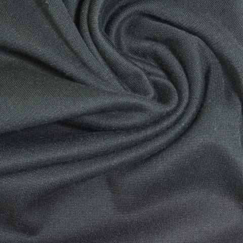Black Brushed Minky, Polyester