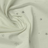 Silver Stars Jersey Knit, Cotton — photo 3