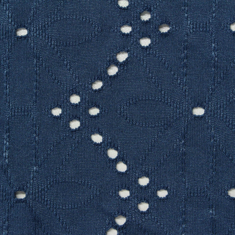 Blue Diamond Jacquard, Polyester, 235 gsm