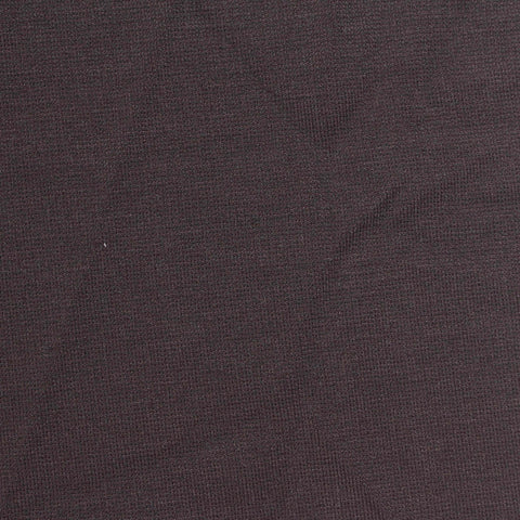 Viscose Polyester Stretch Ponte Knit Fabric, 310 gsm, 160 cm — Brown