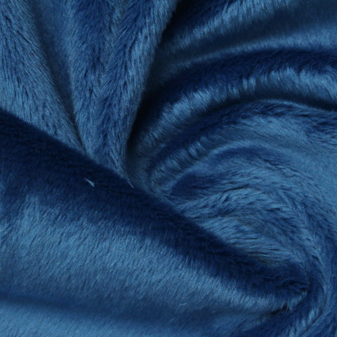 100% Polyester Warp Knit Fabric, 220 gsm, 155 cm — Blue
