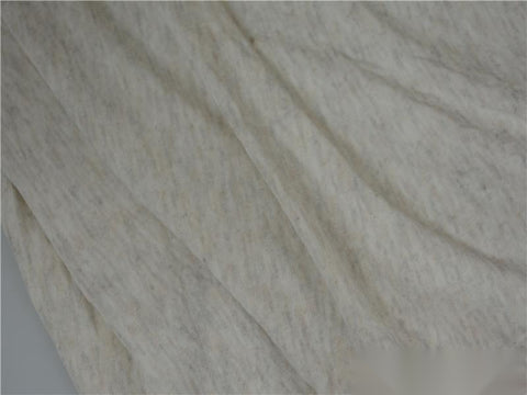 Grey Heathered-Marl Jersey Knit, Viscose