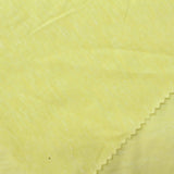 Light Yellow Marl Jersey Knit, Cotton-Poly — photo 3