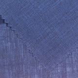 Dark Blue Heathered-Marl Woven, Linen — photo 3