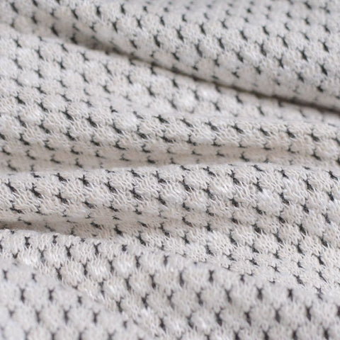 Light Grey Marl Chunky Knit, 300 gsm