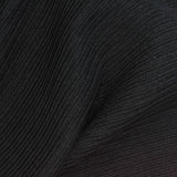 Polyester Stretch Knit Fabric, 260 gsm, 135 cm — Black — photo 3