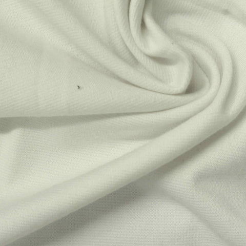 Polyester Viscose Stretch Ponte Knit Fabric, 250 gsm, 160 cm — Grey